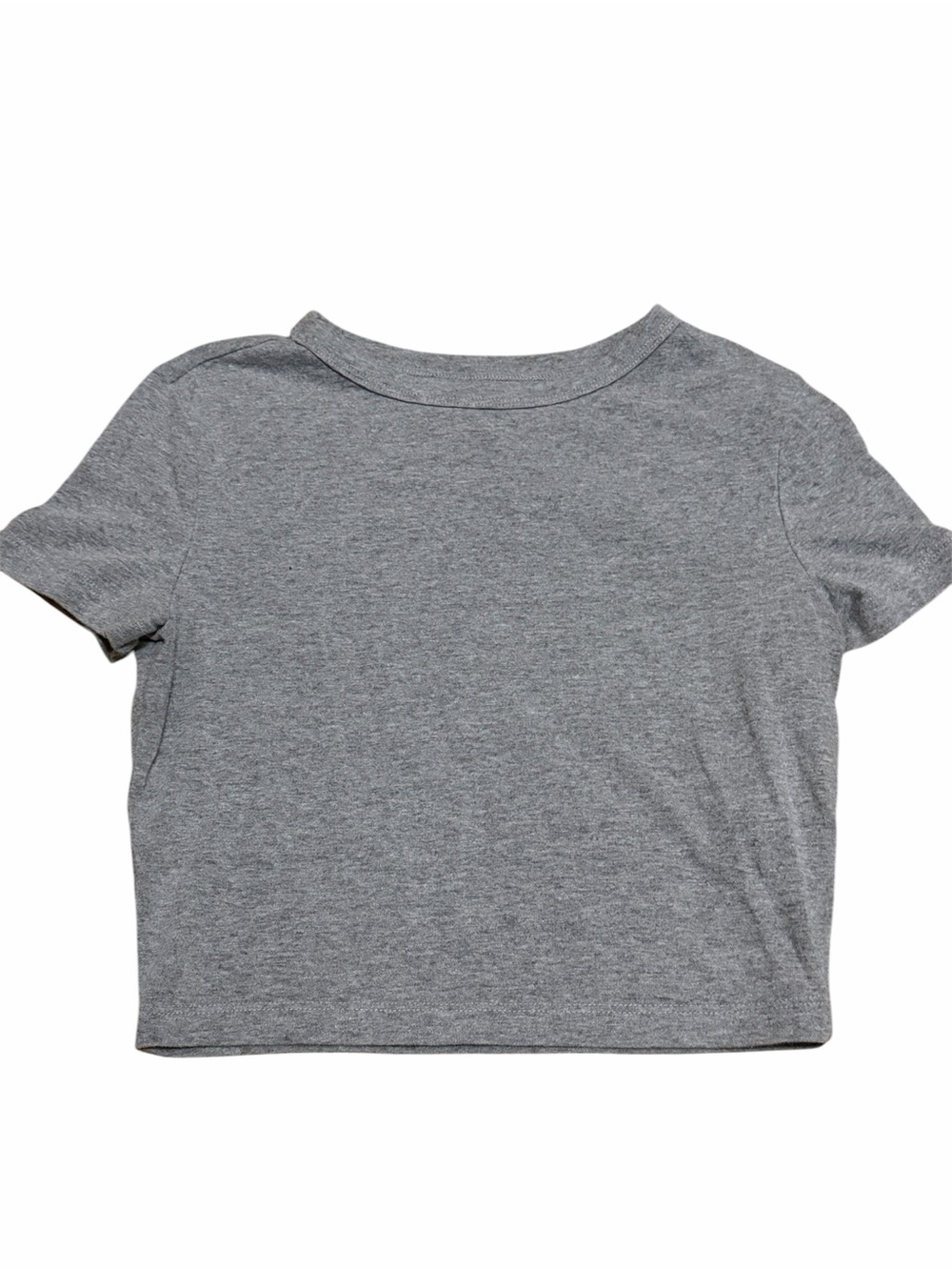 wild fable Gray Crewneck crop top tee